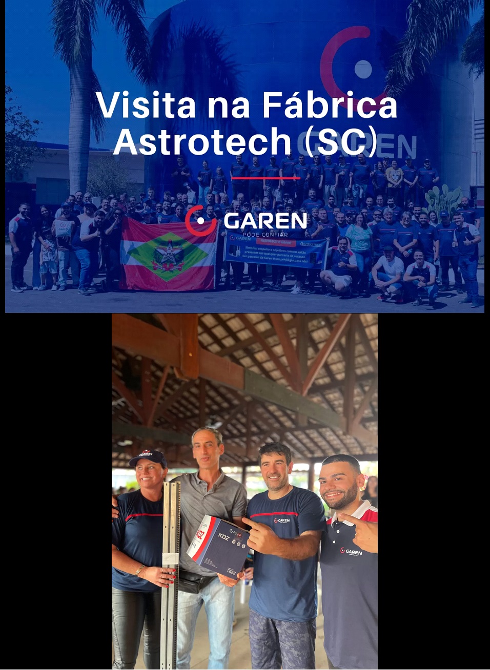  Visitantes do sul do país fecham um agosto memorável na sede da Garen