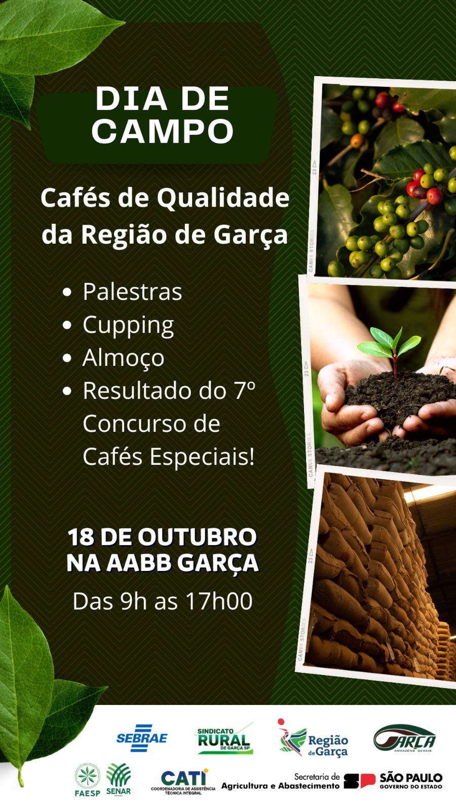 Dia de Campo: Cafés de Qualidade da Região de Garça