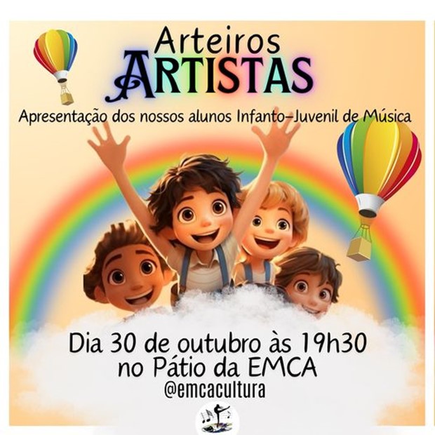  Arteiros Artistas: EMCA traz espetáculo para o público garcense amanhã