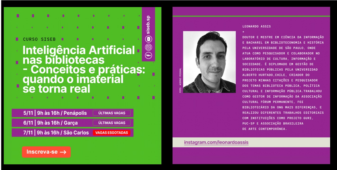 Biblioteca abre inscrições para curso “Inteligência artificial nas bibliotecas - Conceitos e práticas: quando o imaterial se torna real" 