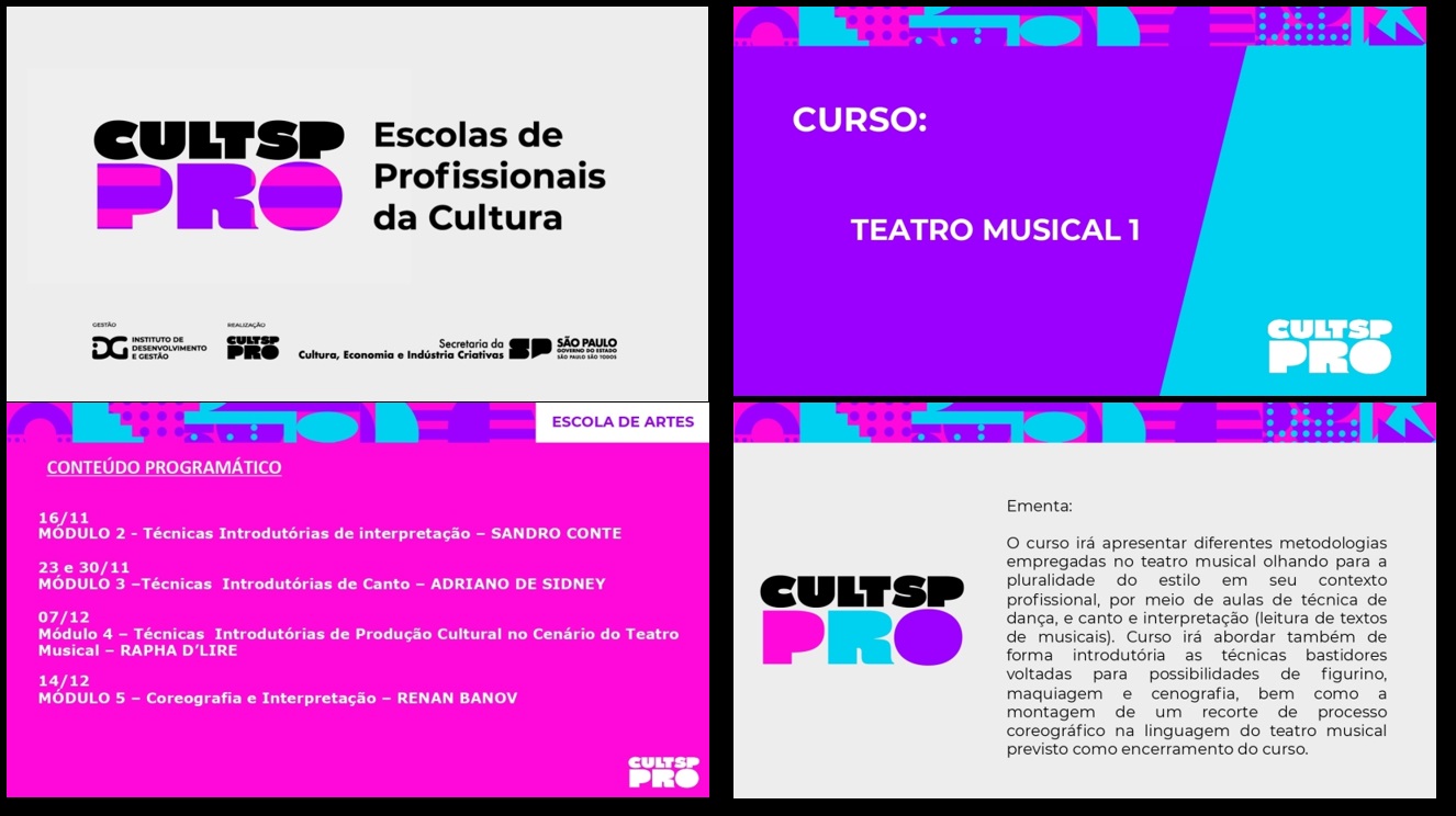   CULTSP PRO: vagas remanescentes para Curso de Teatro Musical em Garça