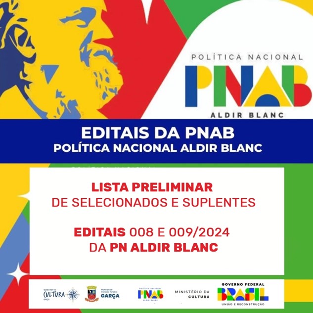 Aldir Blanc: publicado lista preliminar de aprovados