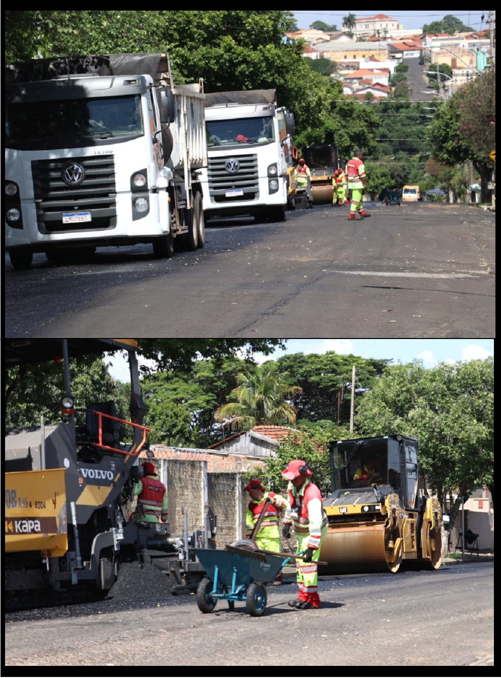 Mais Asfalto Novo: rua da Estação, na Vila Cavalcante, começa a ser recapeada